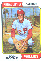 1974 Topps Baseball Cards      131     Bob Boone
